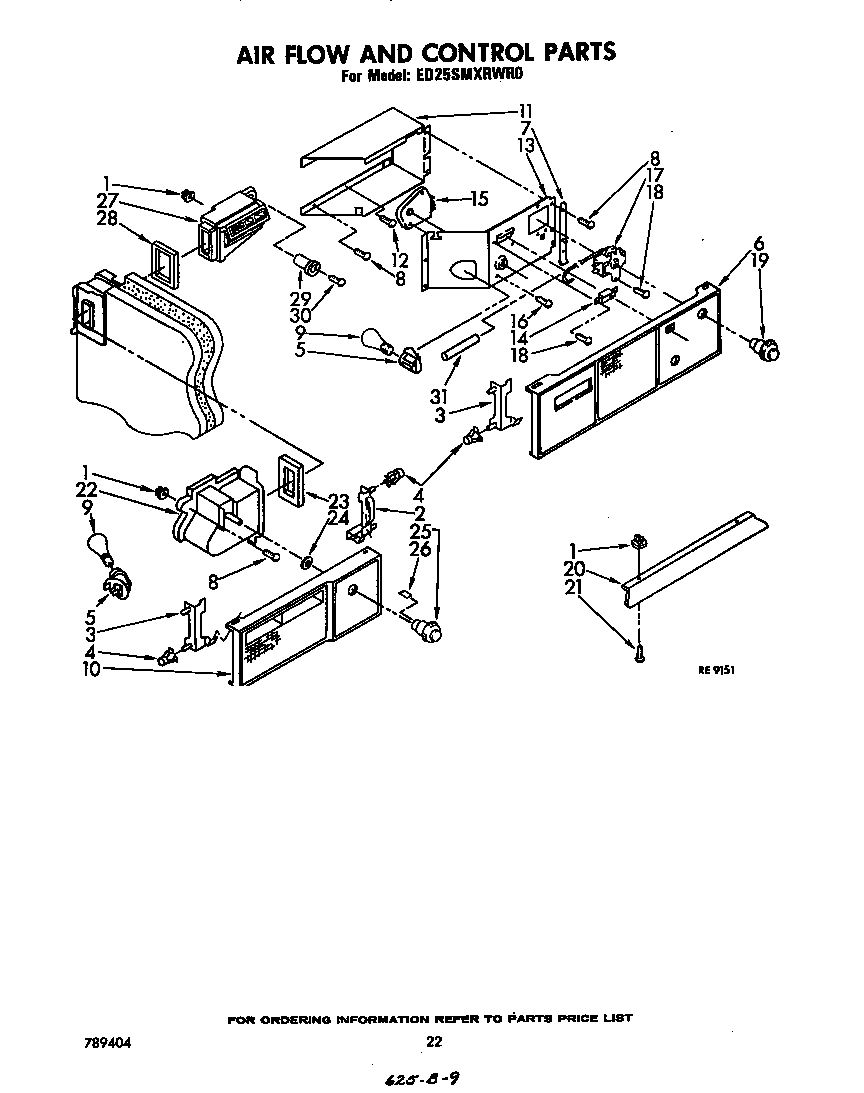 Air flow and controls
