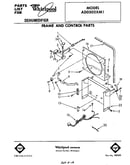 Frame and control parts