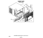 Whirlpool AC2904XS0 cabinet diagram