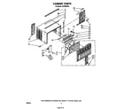 Whirlpool ACP602XS0 cabinet diagram