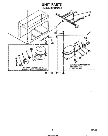 Parts diagram