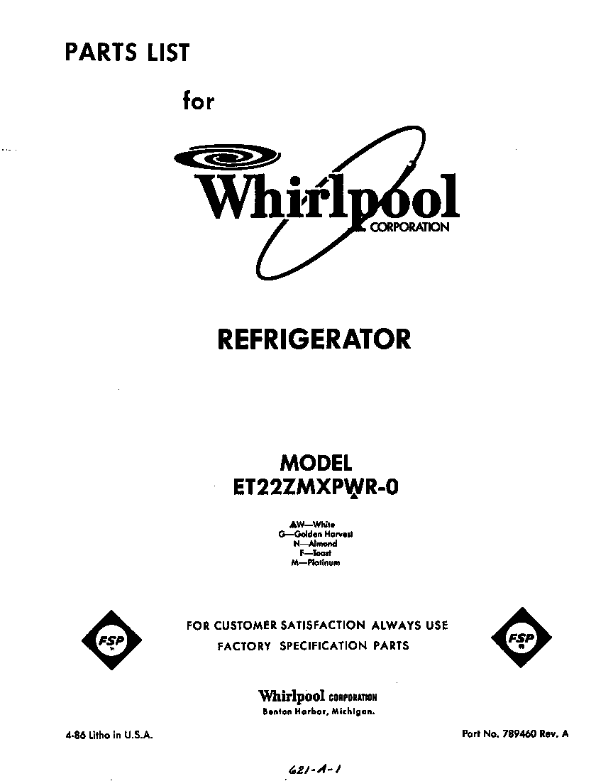 Front cover