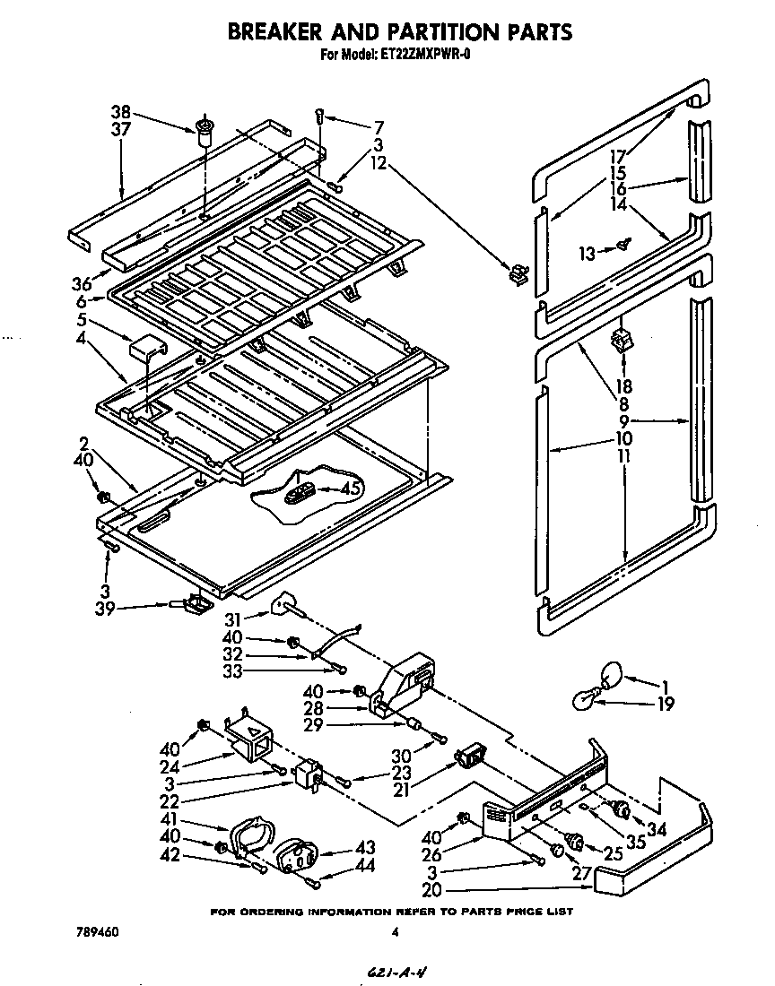 Breaker and partition