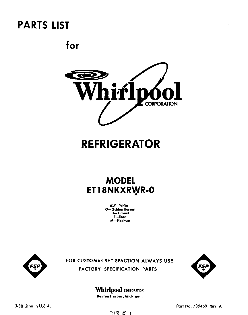 Front cover