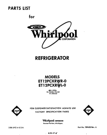 Front cover