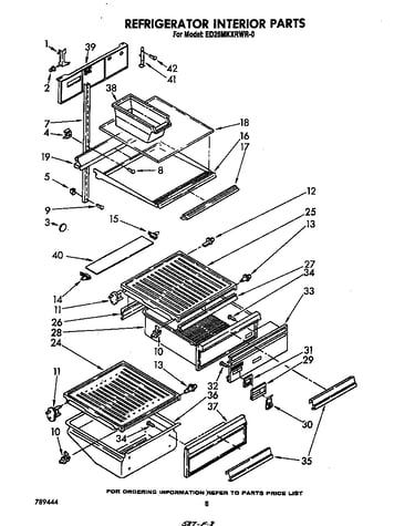 Refrigerator interior