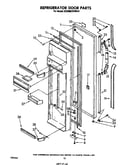 Refrigerator door