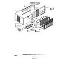 Whirlpool AC1022XS0 cabinet diagram