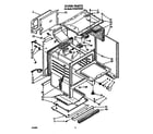 Whirlpool SF385PEWW0 oven diagram
