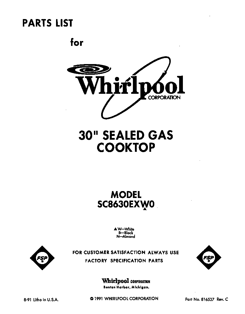 Cover page-text only