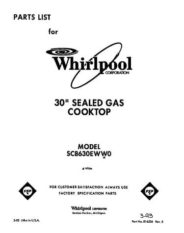 Cover page-text only