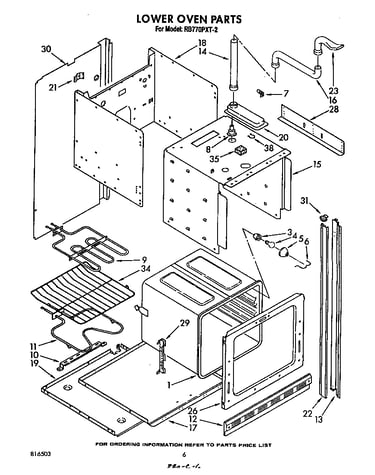 Lower oven