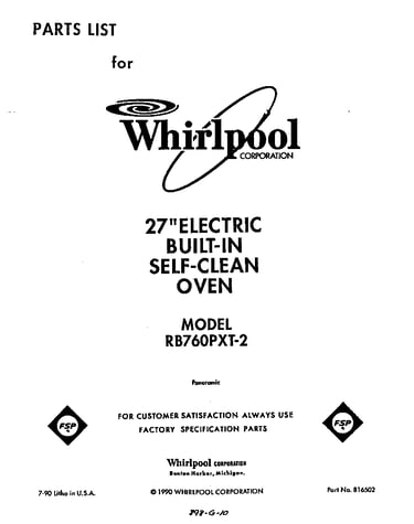 Cover page
