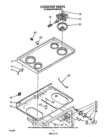 Cook top