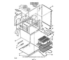 Whirlpool RF4400XLW3 oven diagram