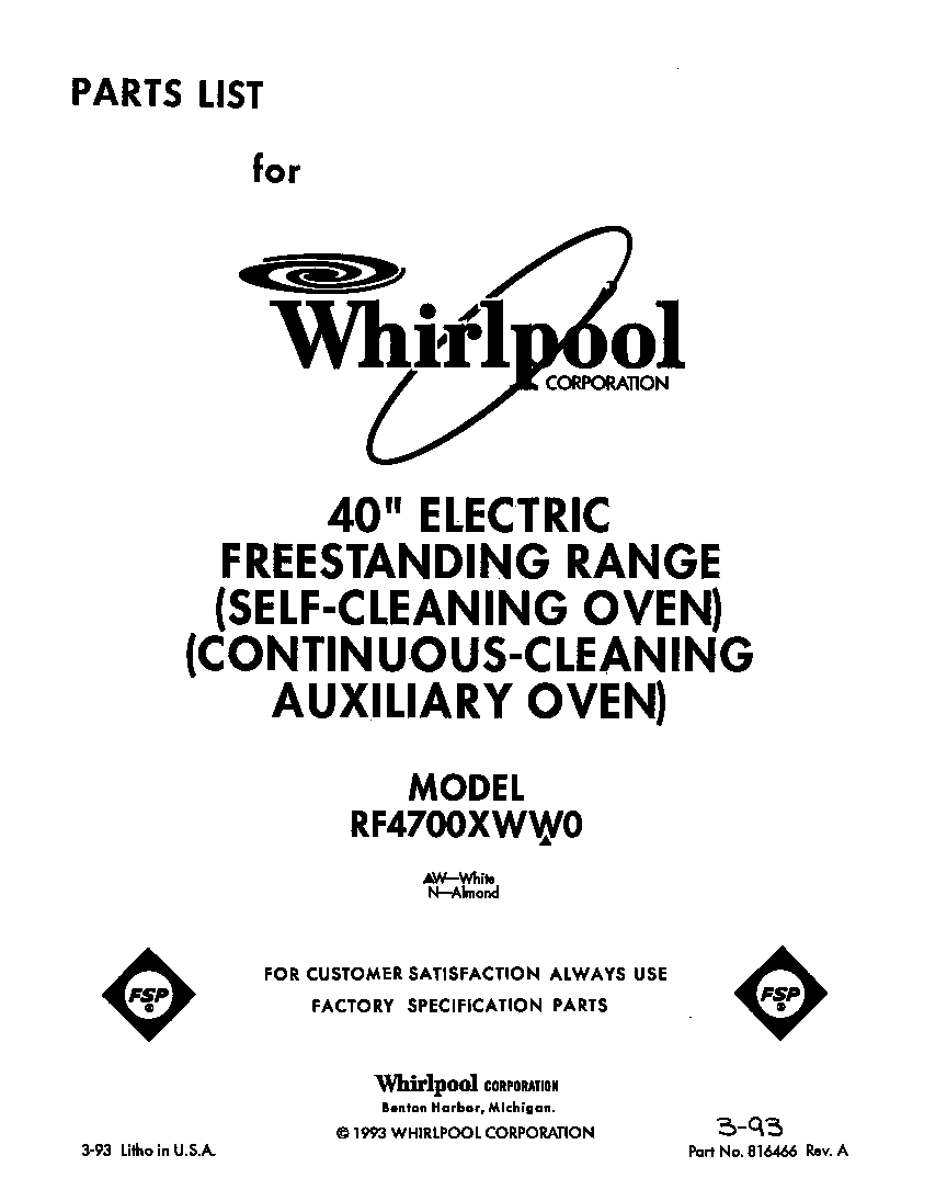 Front cover