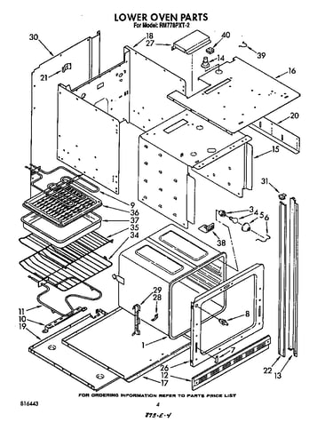 Lower oven