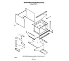 Whirlpool RM778PXT1 microwave mounting diagram