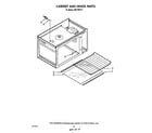 Whirlpool RM778PXT1 cabinet and hinge diagram
