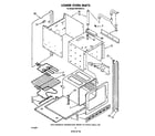 Whirlpool RB770PXT0 lower oven diagram