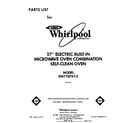 Whirlpool RM778PXT0 front cover diagram
