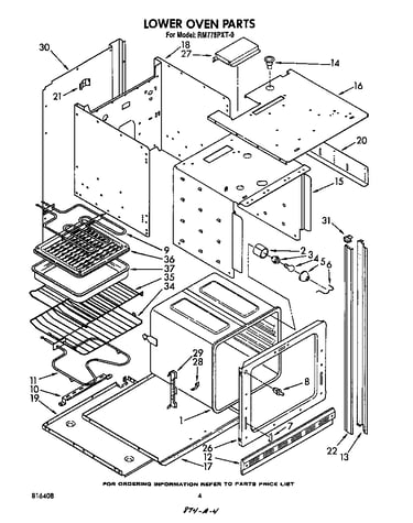 Lower oven