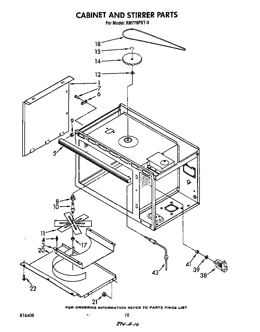 CABINET AND STIRRER