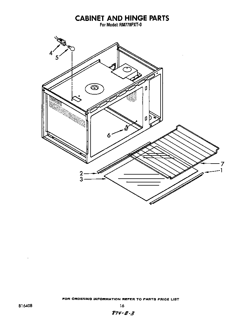 CABINET AND HINGE