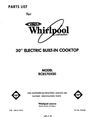 Cover page