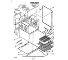 Whirlpool RF4400XLW2 oven diagram