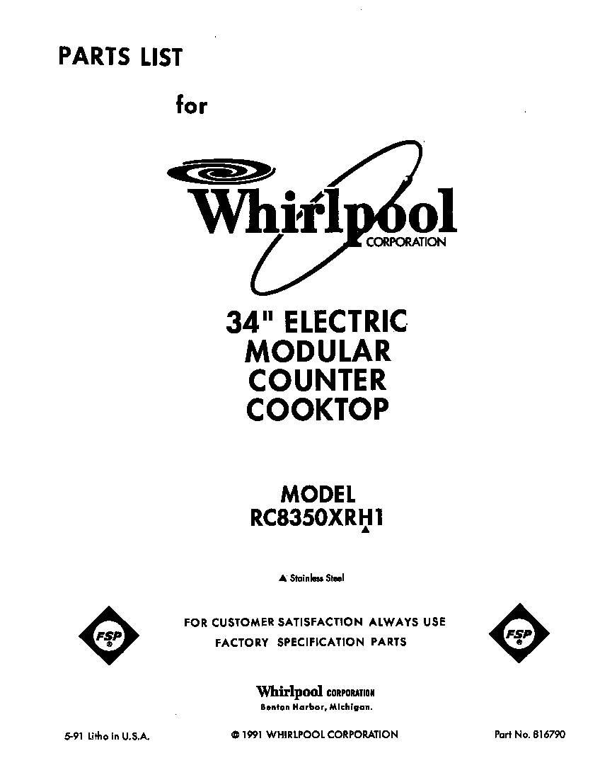 Cover page