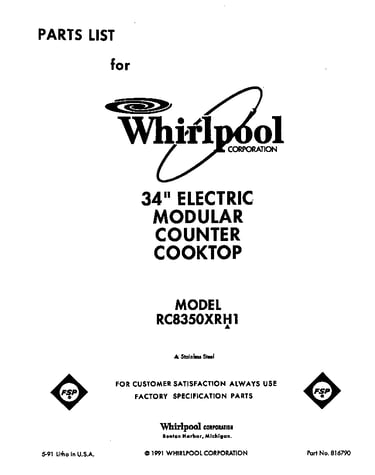 Cover page