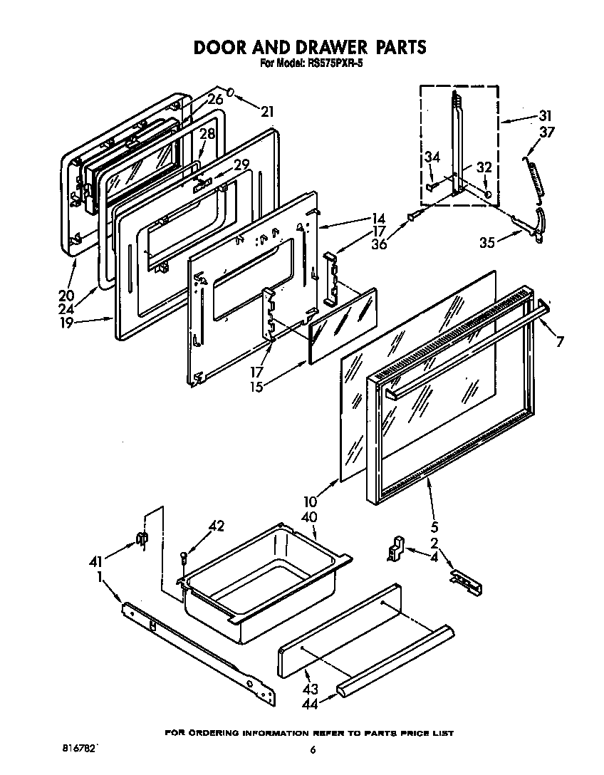 DOOR AND DRAWER