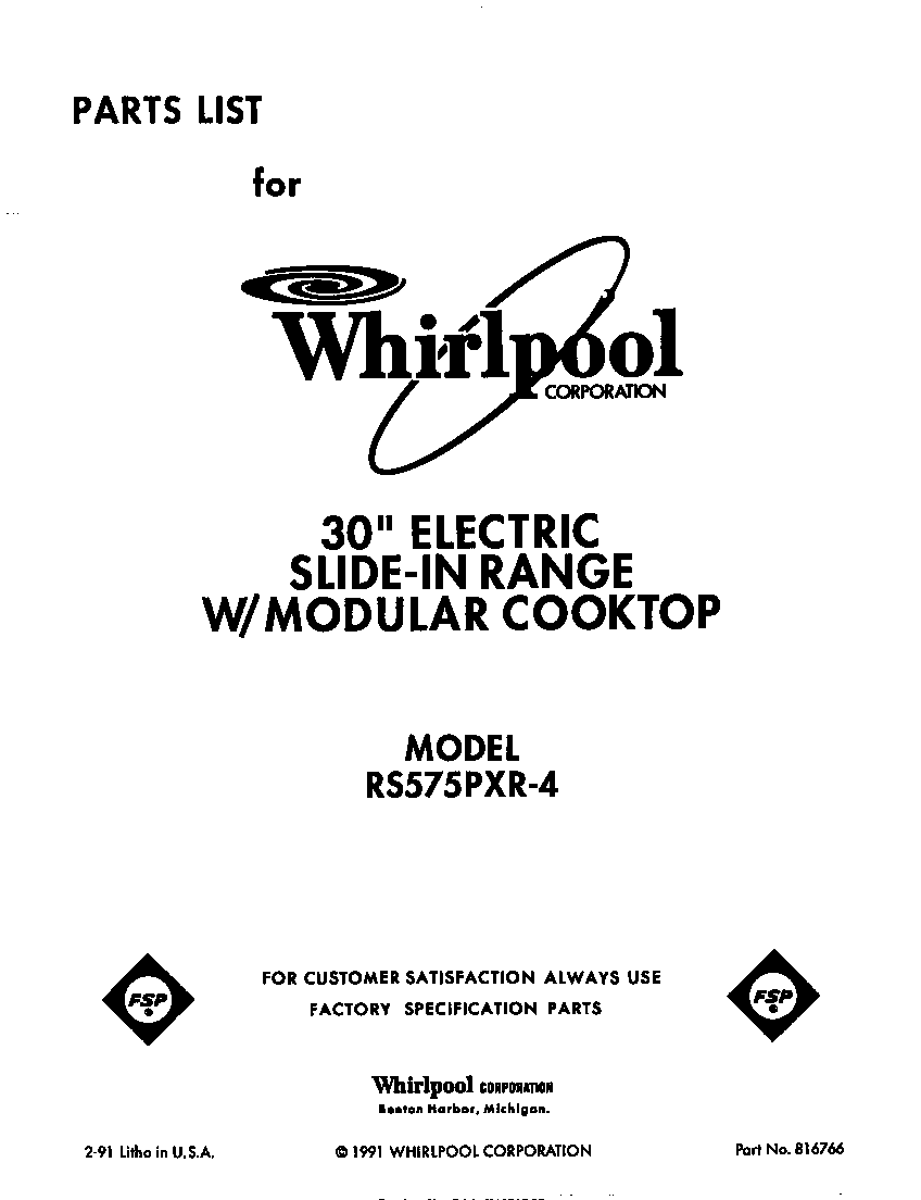 Front cover