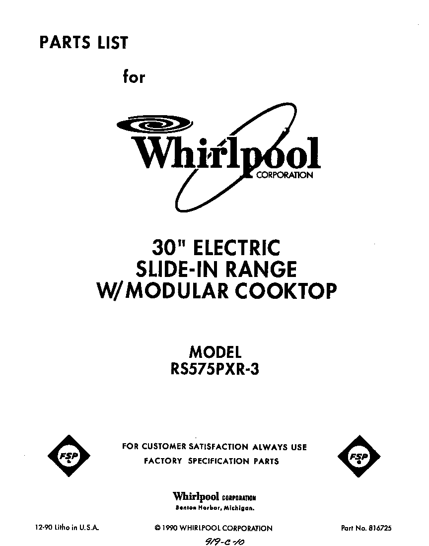 Front cover