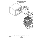 Whirlpool RS575PXR3 interior oven diagram