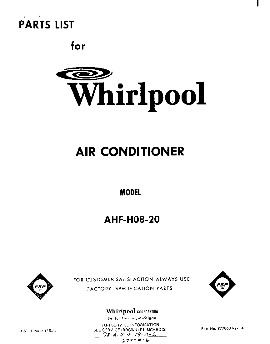 Front cover