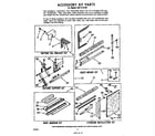 Whirlpool AHFE1440 accessory kit parts diagram