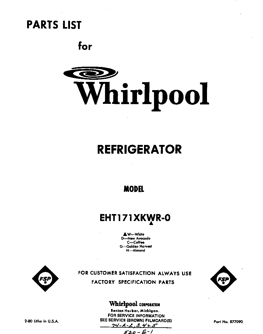 Front cover