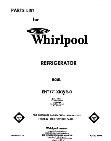 Front cover