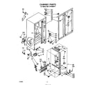 Whirlpool EHD191VKWR0 cabinet diagram