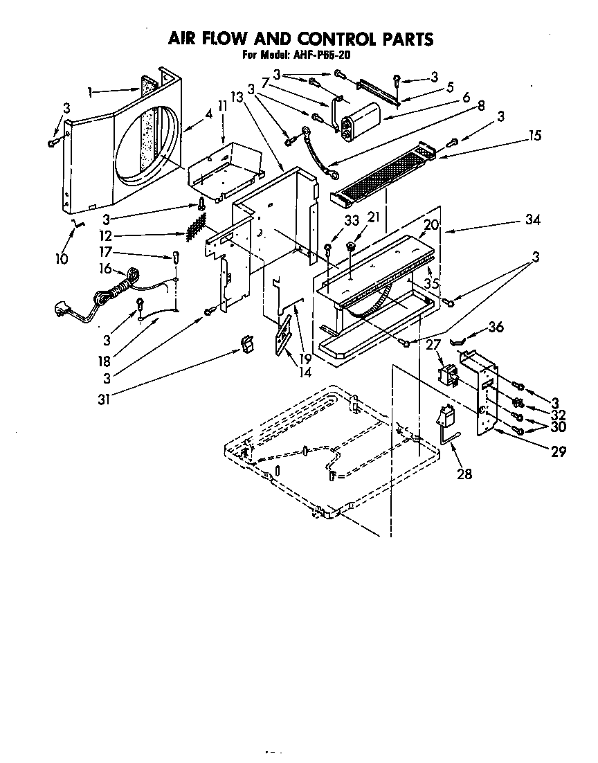 AIR FLOW AND CONTROL PARTS