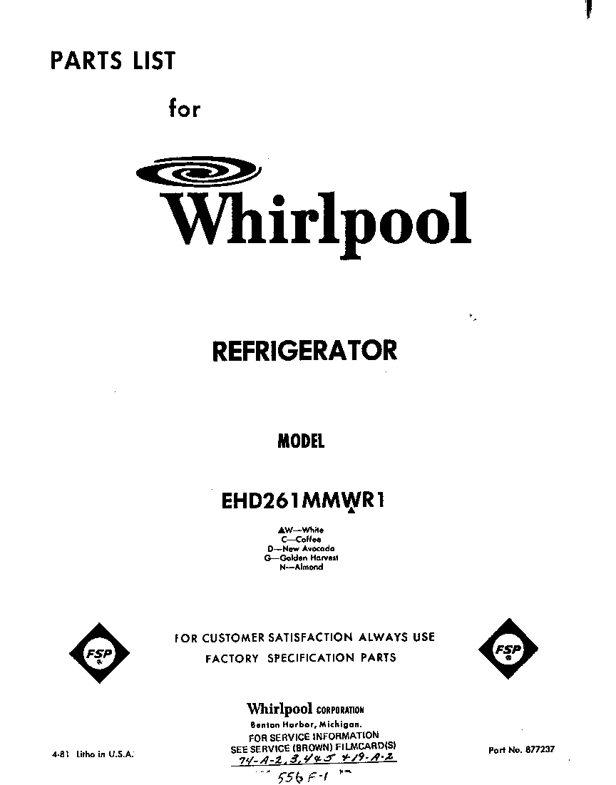 Front cover