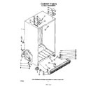 Whirlpool EHD252SMWR1 cabinet diagram