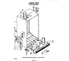 Whirlpool EHD261SSWR1 cabinet diagram