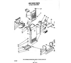 Whirlpool EHD261SSWR1 air flow diagram