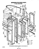 Refrigerator door
