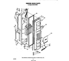 Whirlpool EHD261SSWR1 freezer diagram