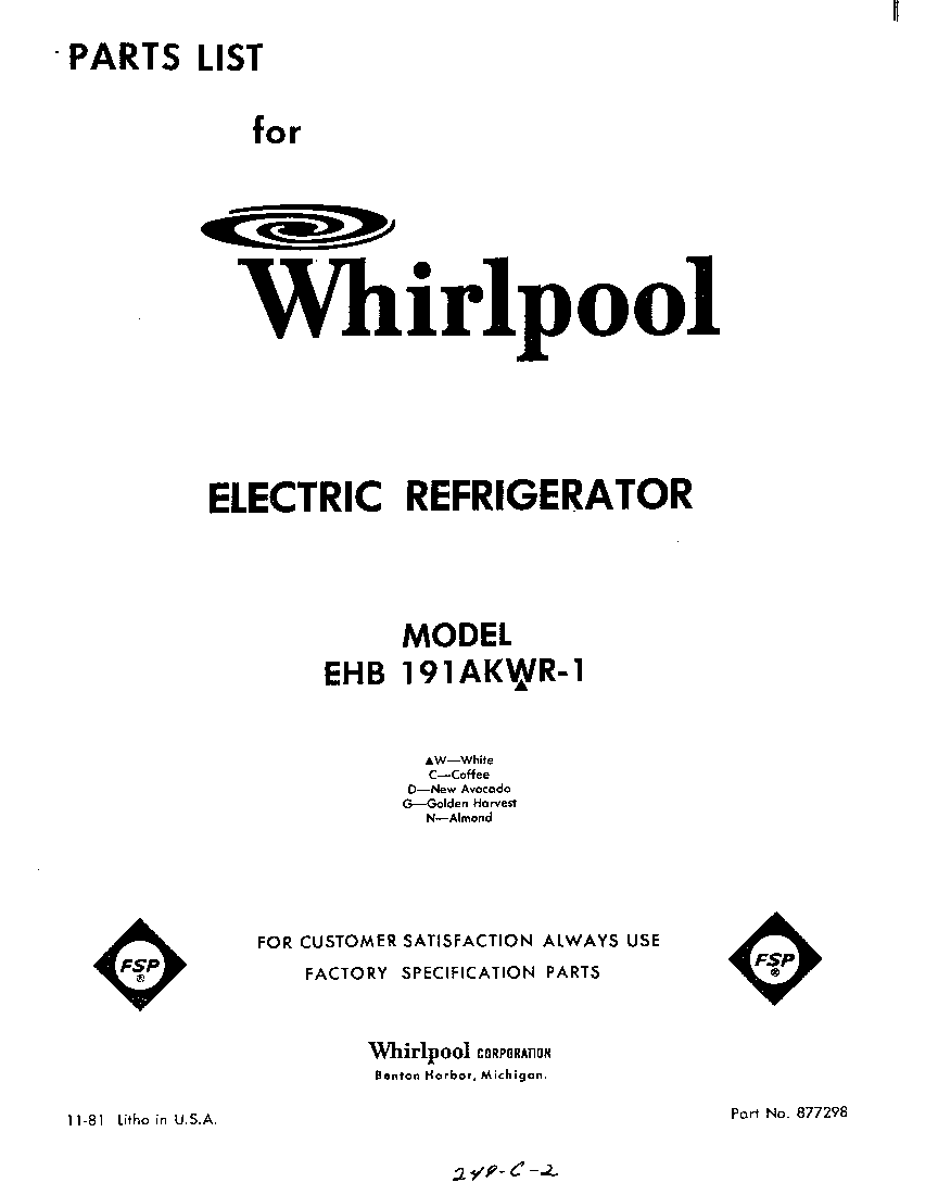 Front cover