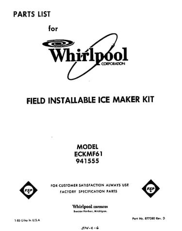 Cover page